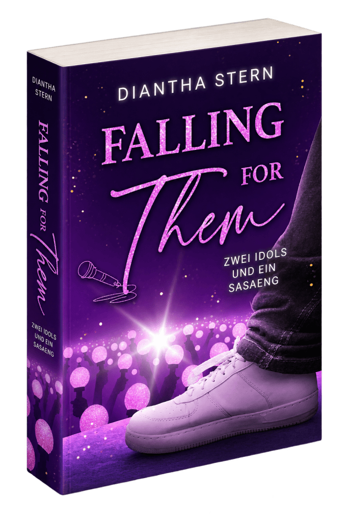 Buchcover von „Falling For Them – Zwei Idols und ein Sasaeng“ von Diantha Stern