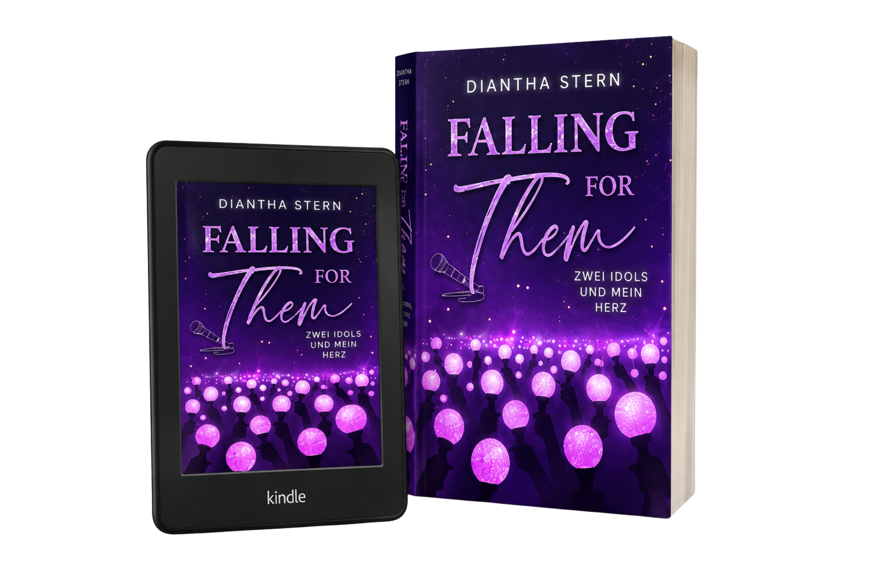 Falling For Them: Zwei Idols und mein Herz – Taschenbuch und E-Book